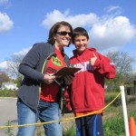 Beth and son at WRE 2011
