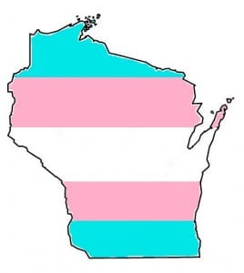 Wisconsin Trans Flag