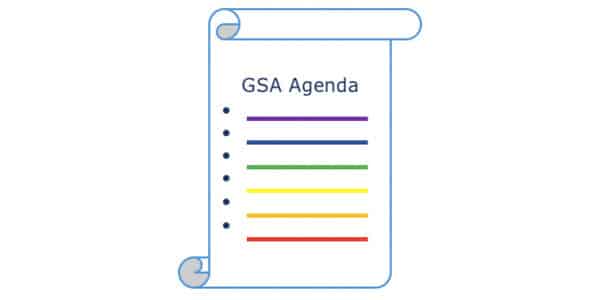 GSA Agenda