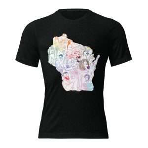 Unisex Wisconsin GSAFE Short sleeve t-shirt